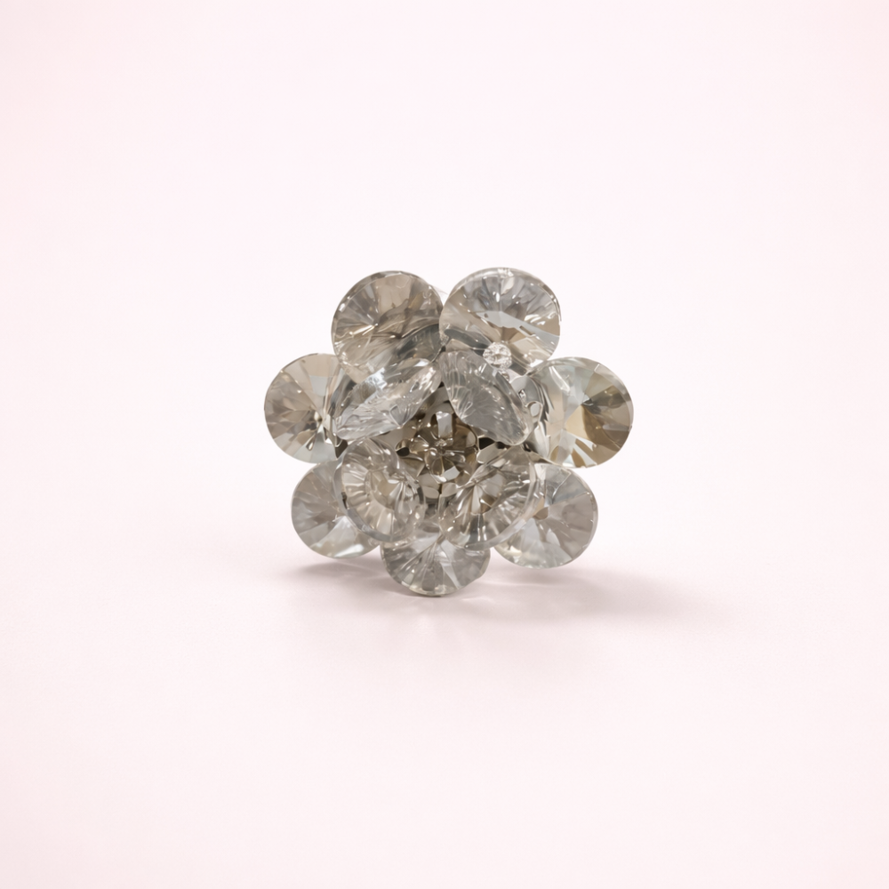 Bague Fleur Cristal