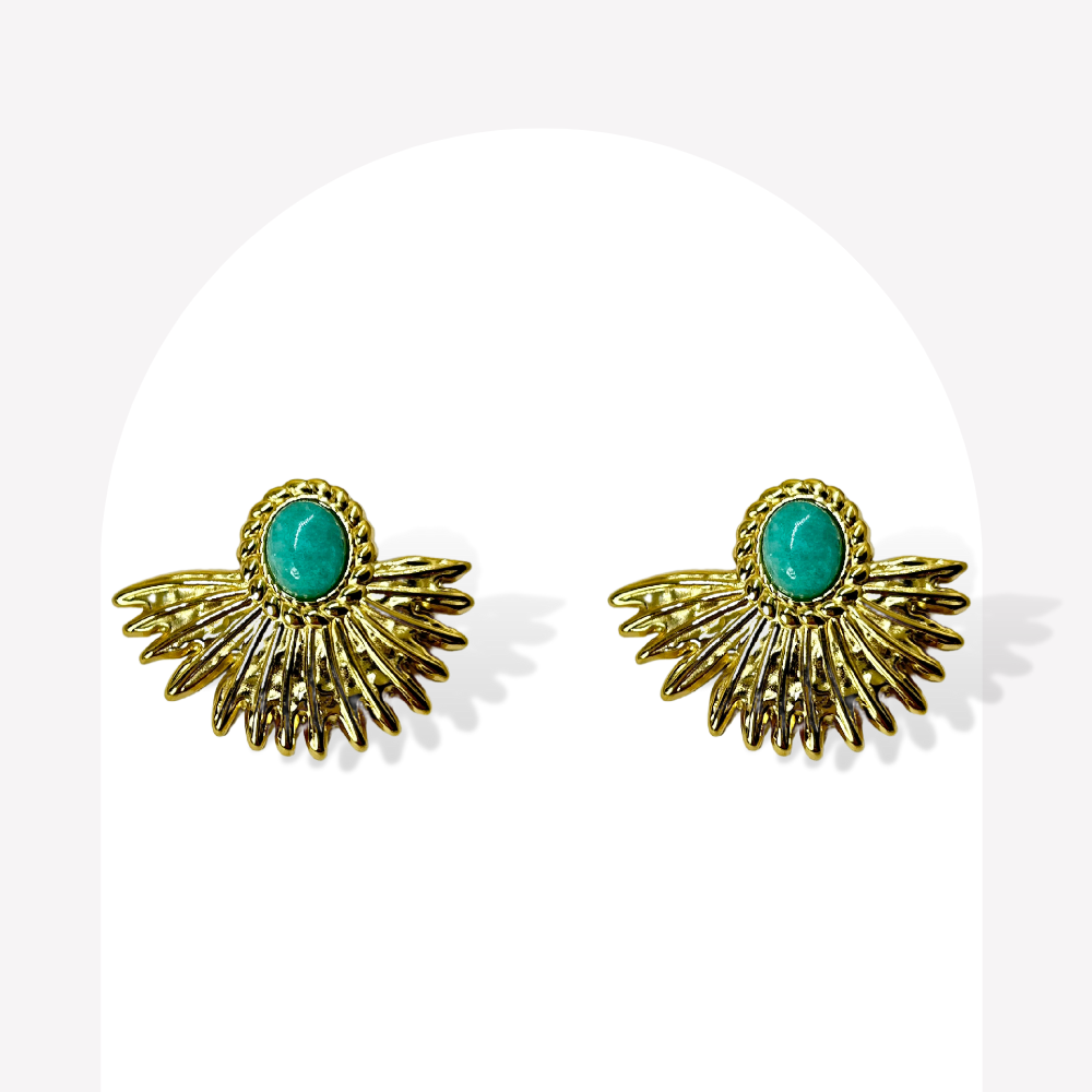 Boucles d’oreilles Soleil  | Gaou Bijoux