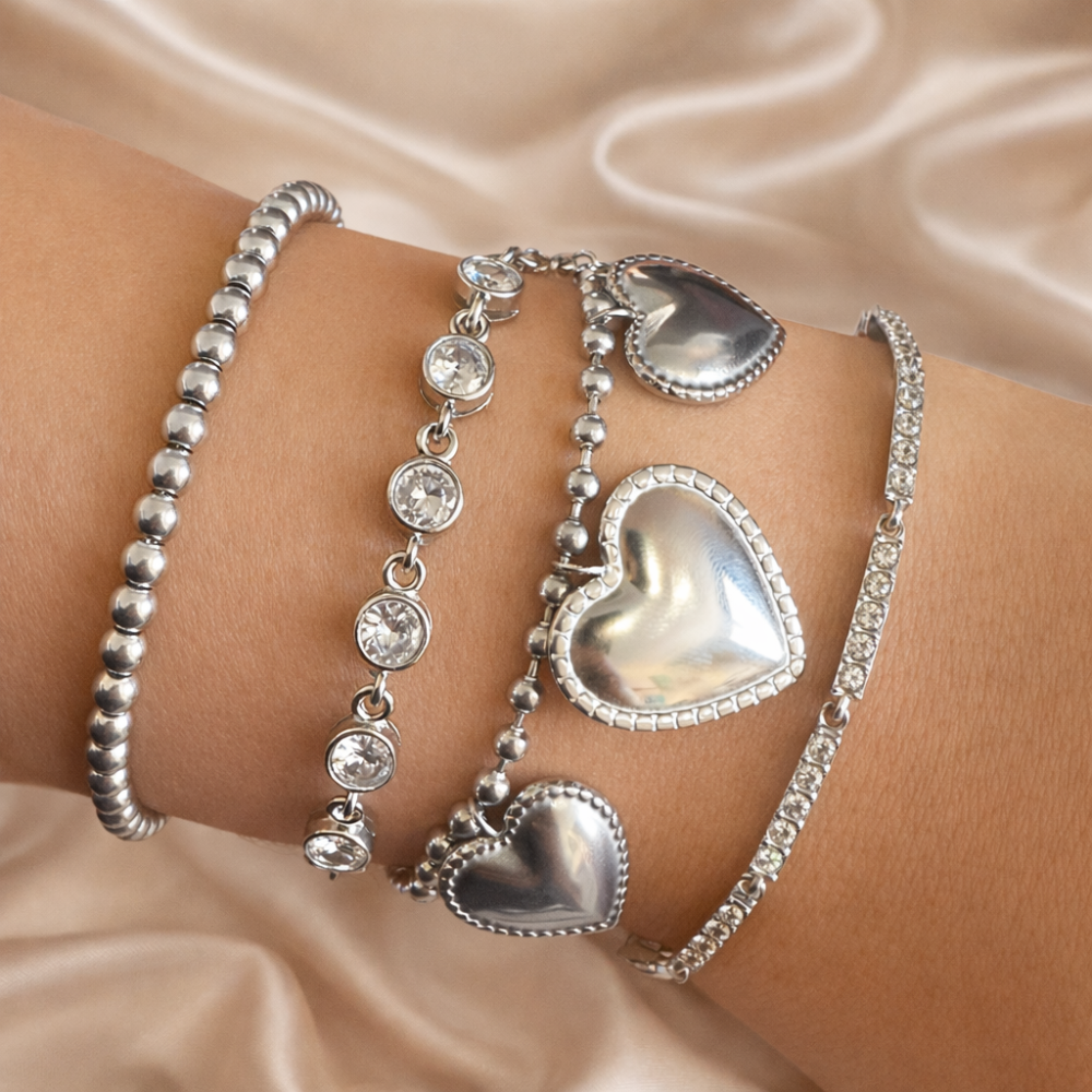 Bracelet Fin Doré Strass – Élégant et lumineux – bijoux acier inoxydable | Gaou Bijoux