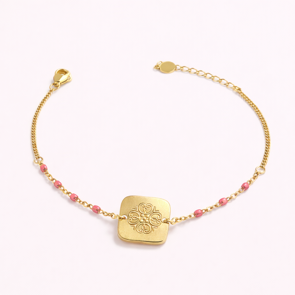 Bracelet Bahia doré  – acier inoxydable raffiné | Gaou Bijoux