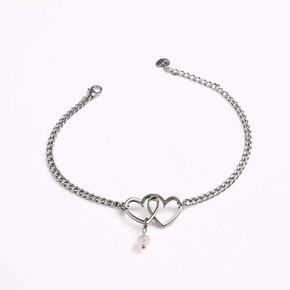 Bracelet Cœurs Entrelacés  💕
