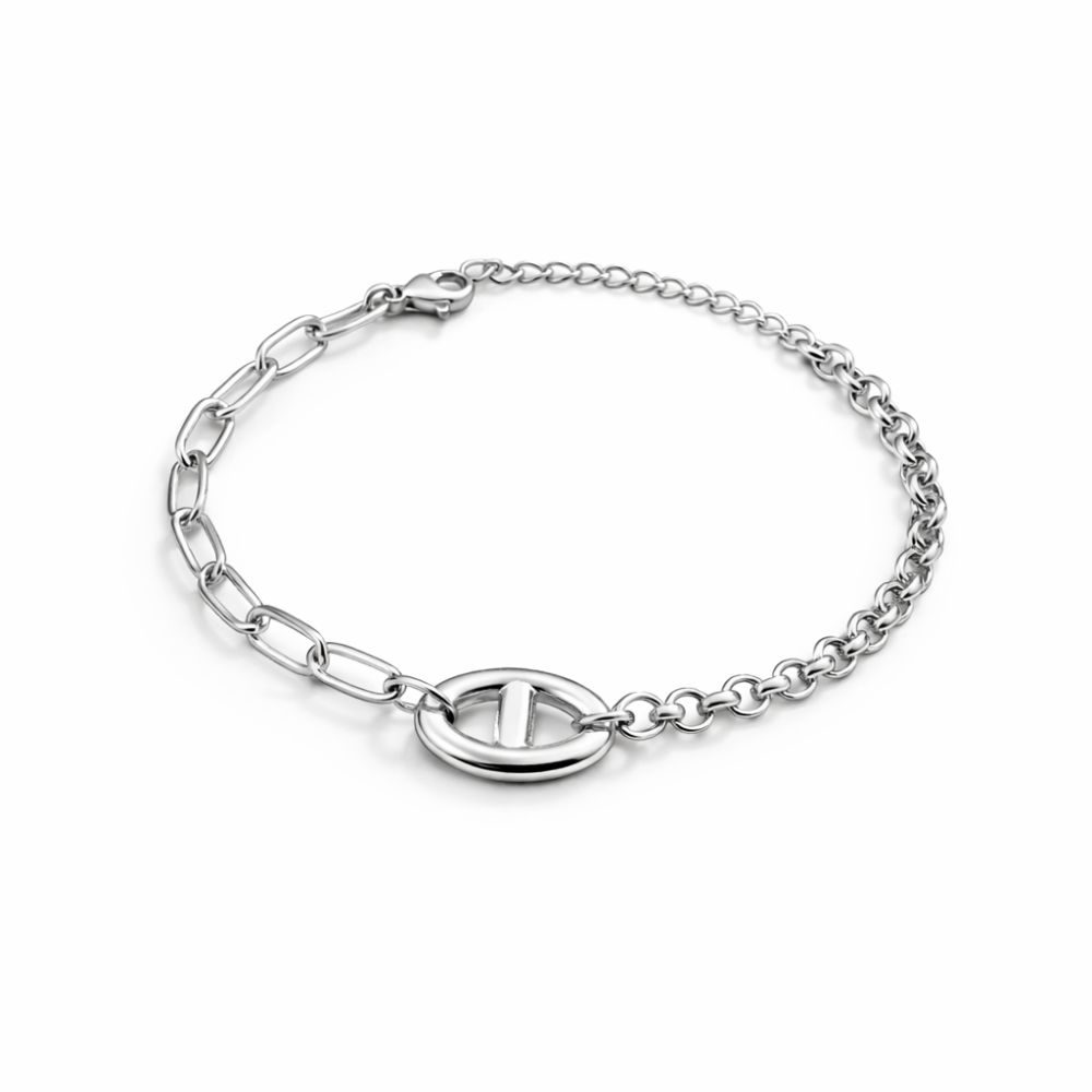 Bracelet maille marine acier inoxydable doré | bijoux acier inoxydable | Gaou Bijoux