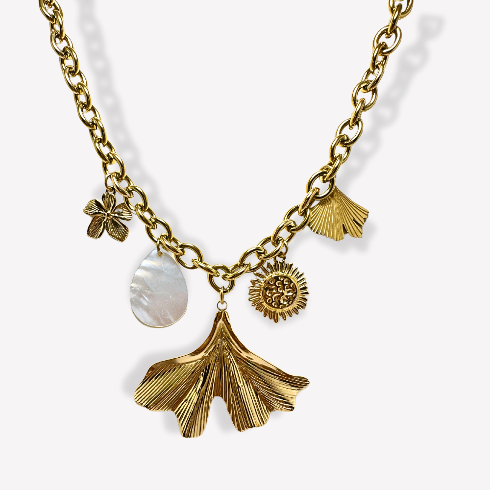 Collier Ginkgo  | Gaou Bijoux