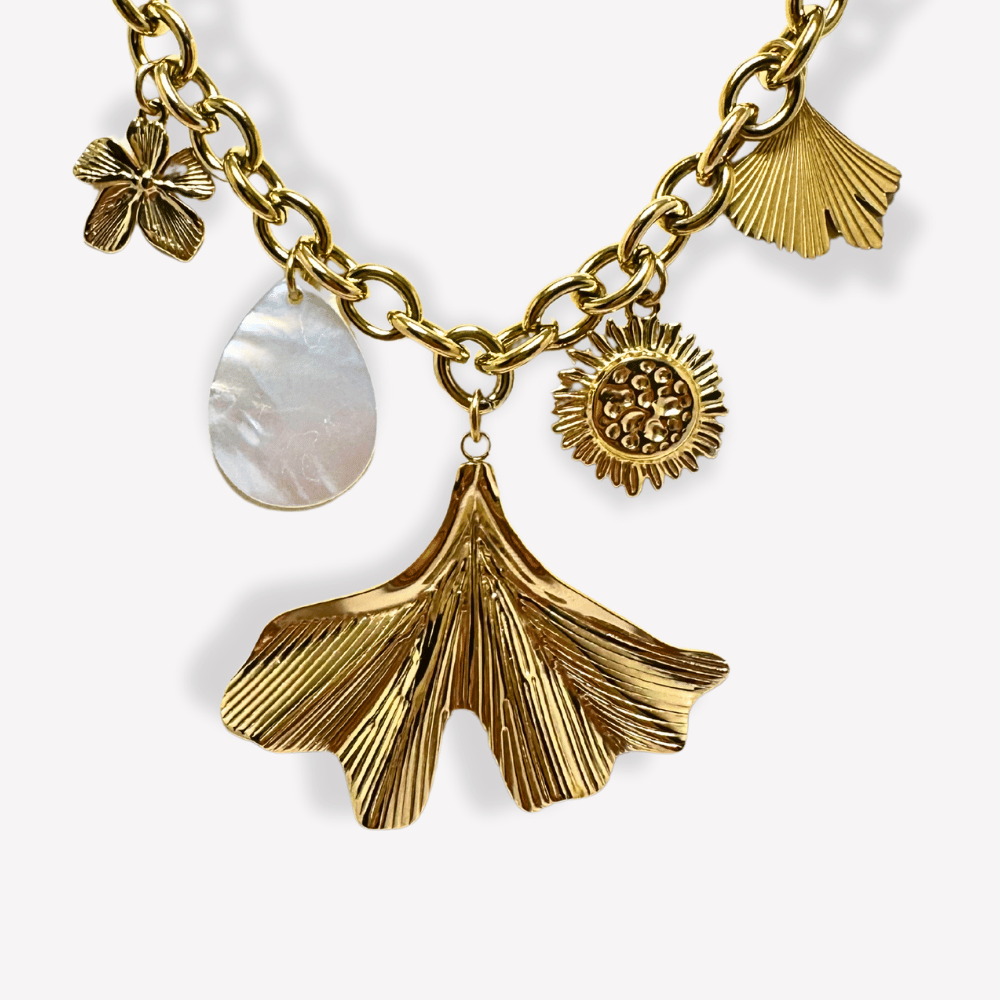 Collier Ginkgo  | Gaou Bijoux