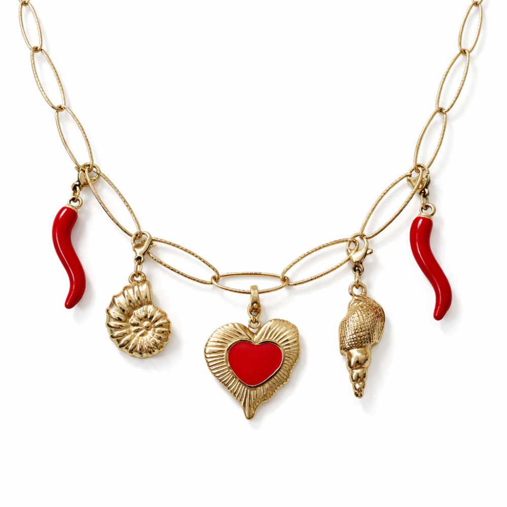 Collier charms personnalisé acier inoxydable chaîne personnalisable | Gaou Bijoux