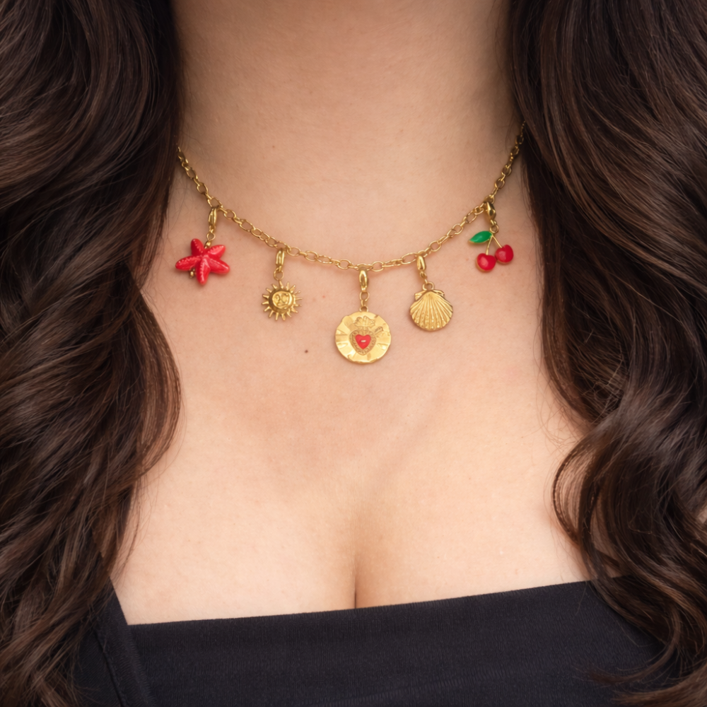 chaine à composer collier charms personnalisable | Gaou Bijoux