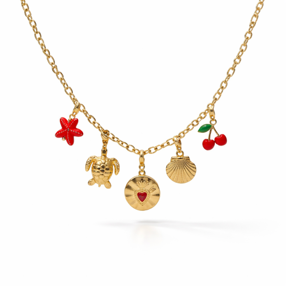 chaine à composer collier charms personnalisable | Gaou Bijoux