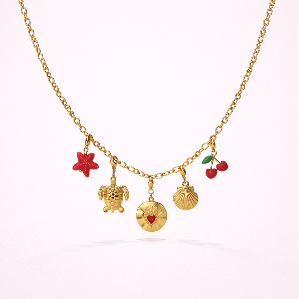 chaine à composer collier charms personnalisable | Gaou Bijoux