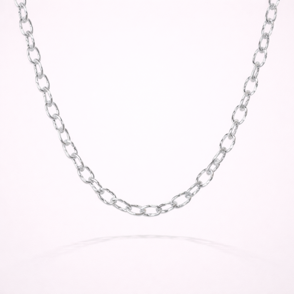 Chaîne Argentée Spéciale Charms| Colliers Charms Personnalisé