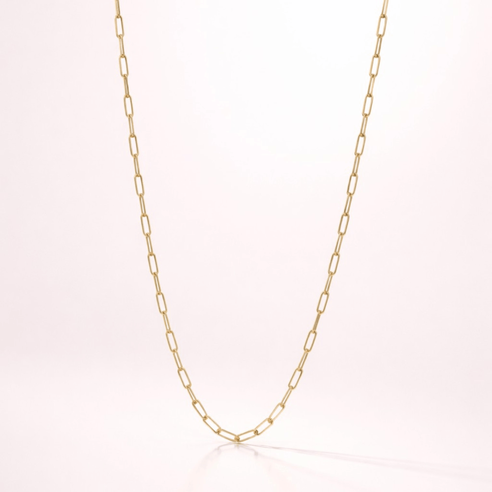 Sautoir maillons ovales collier charms personnalisable | Gaou Bijoux