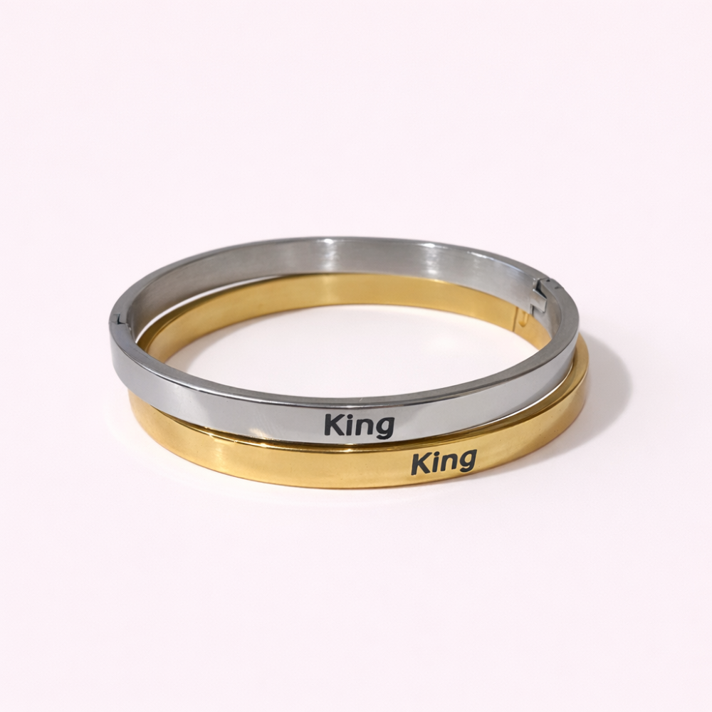 jonc homme acier inoxydable bracelet homme tendance | Gaou Bijoux