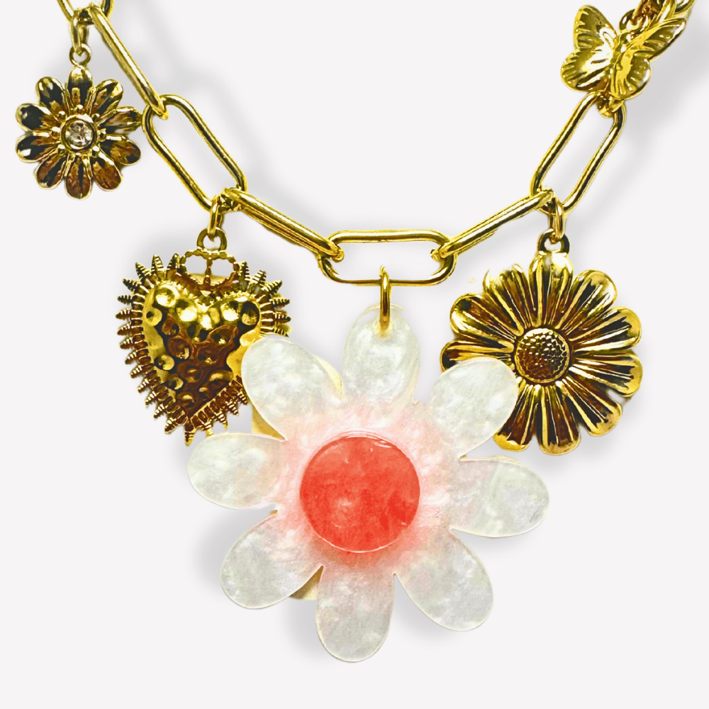 Collier Chérie Marguerite  | Gaou Bijoux