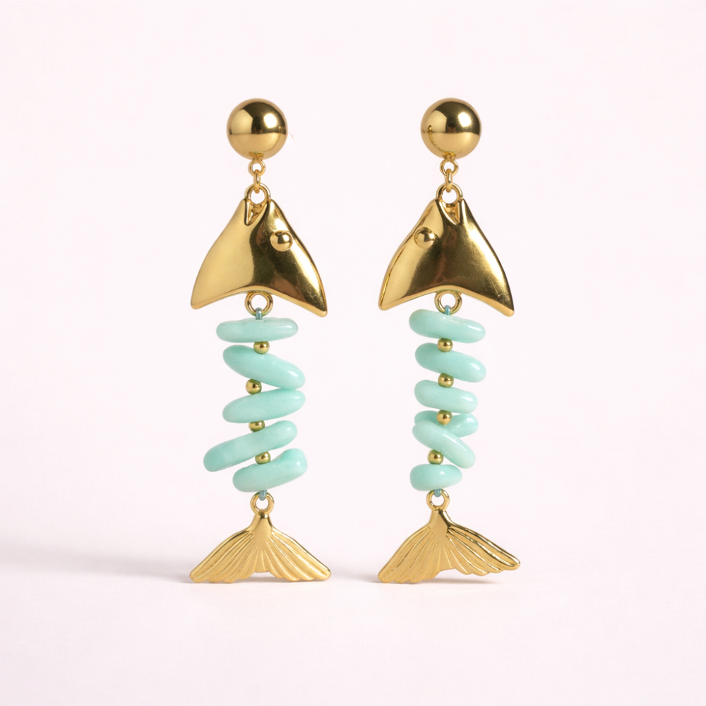 Boucles d’oreilles poisson