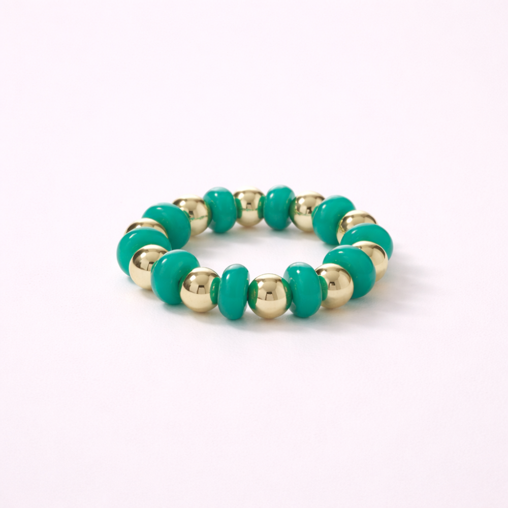 Bracelet perles colorées élastique femme | Gaou Bijoux