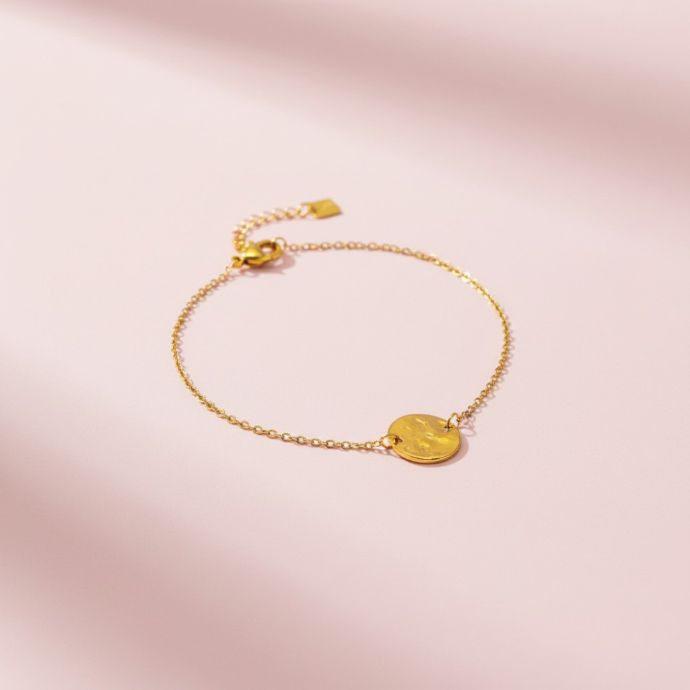 Bracelet Rond Martelé