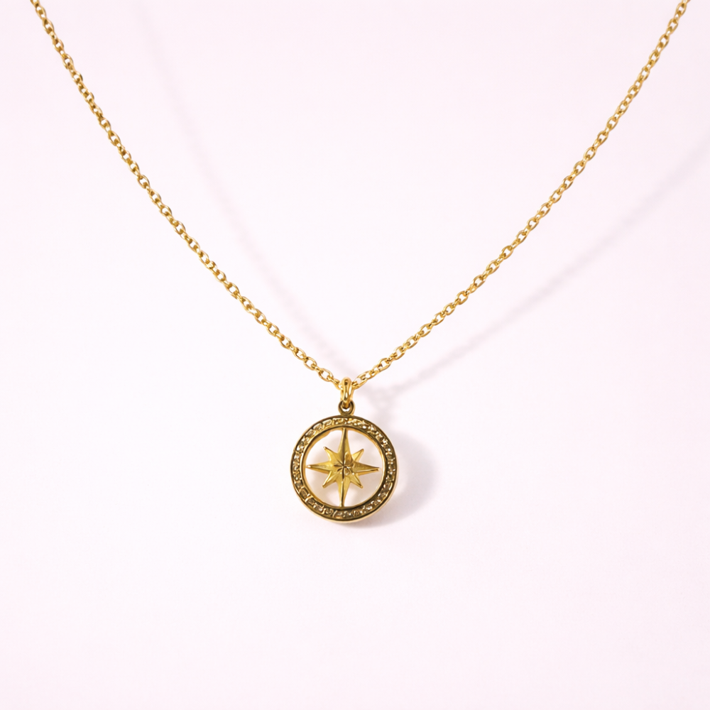 Collier Rose des Vents