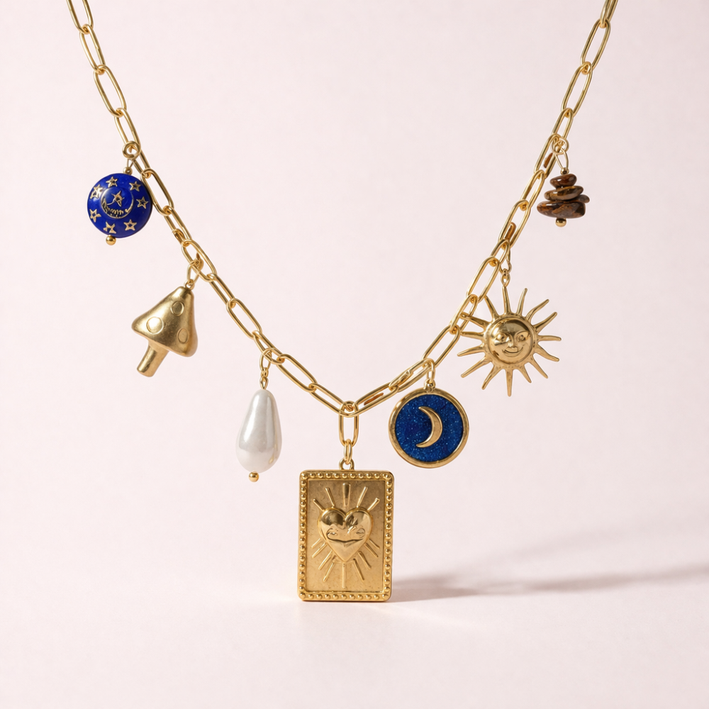 Collier pendentifs coquillages blancs – Bijou marin chic | Gaou Bijoux