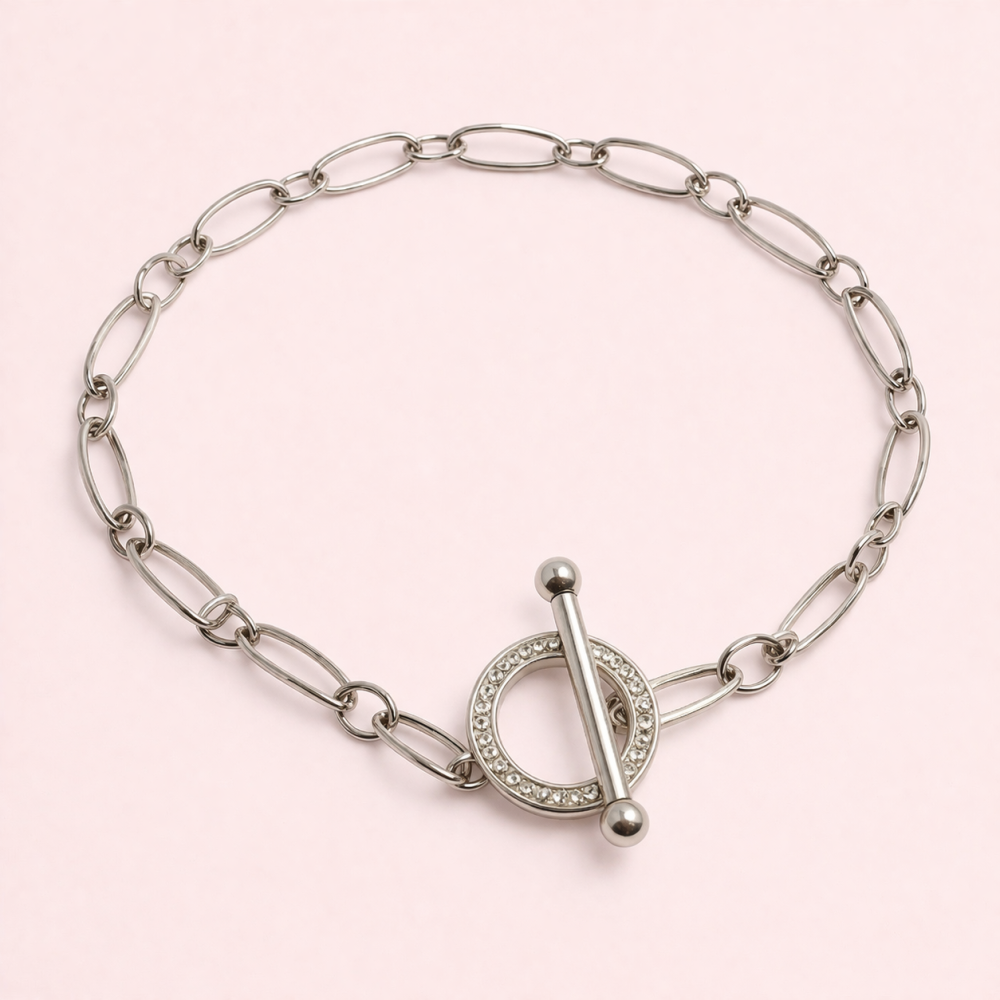 Bracelet Chaîne & Fermoir Toggle  | Gaou Bijoux