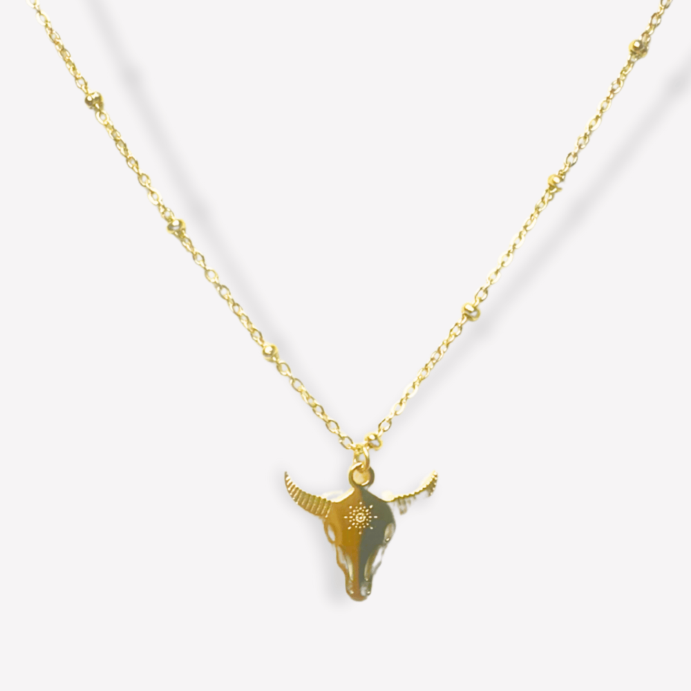 Collier Buffle Esprit Western  | Gaou Bijoux