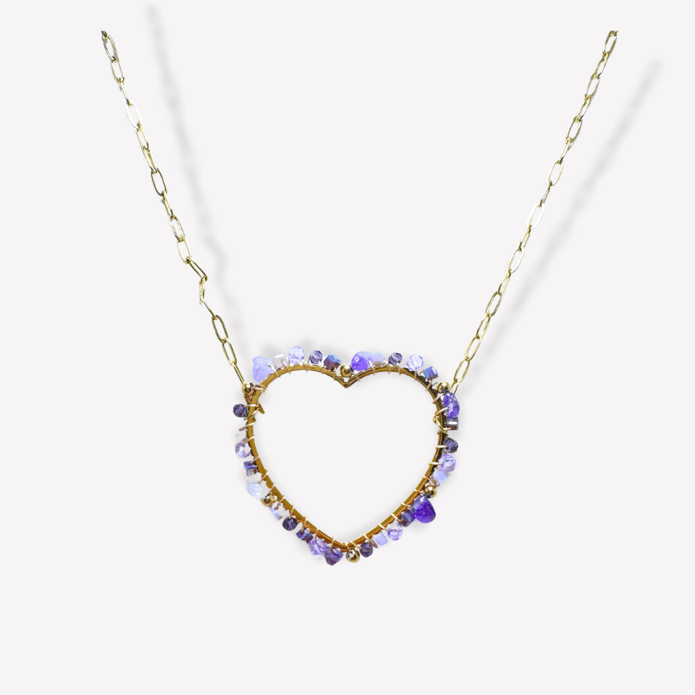 Collier Cœur Sauvage  | Gaou Bijoux