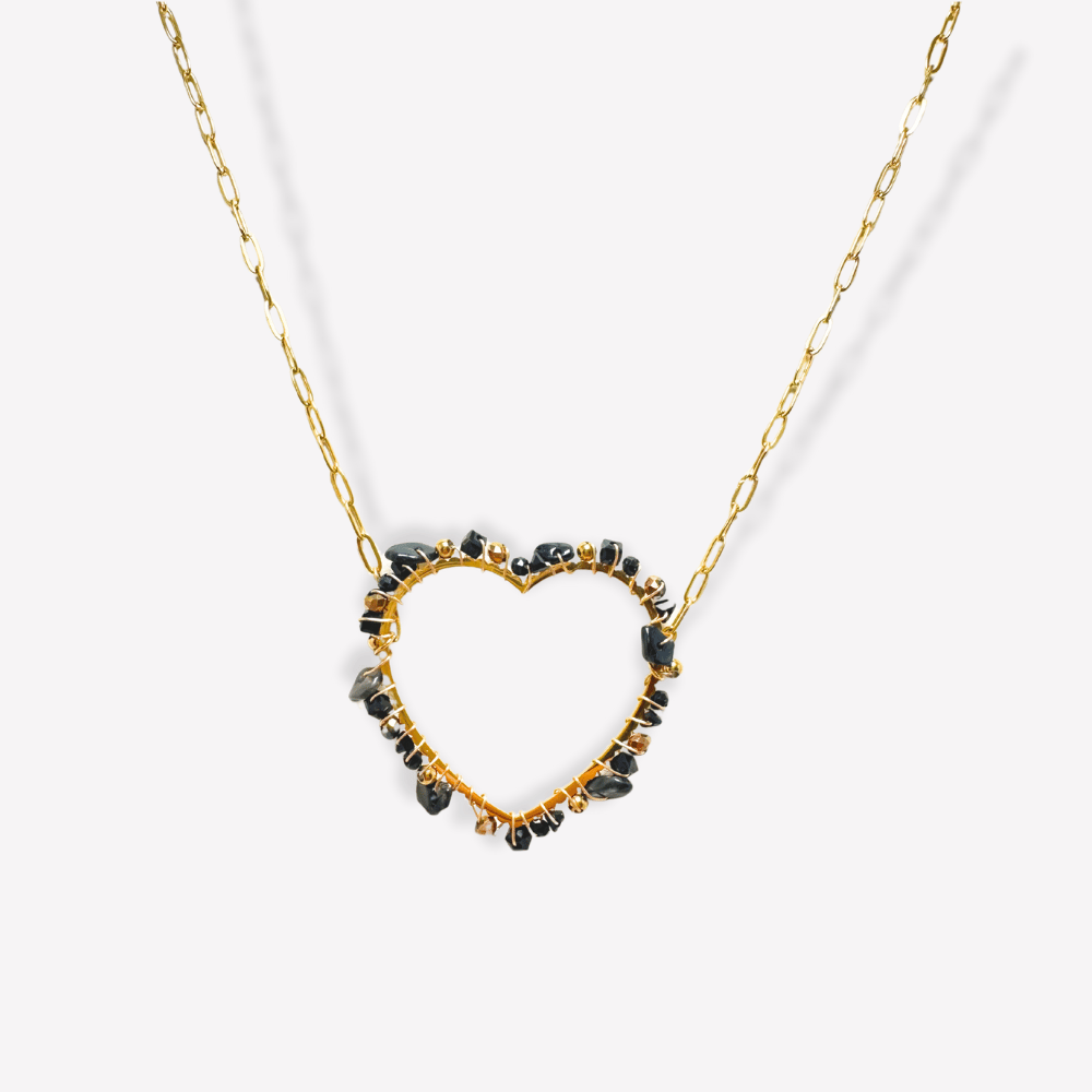 Collier Cœur Sauvage  | Gaou Bijoux