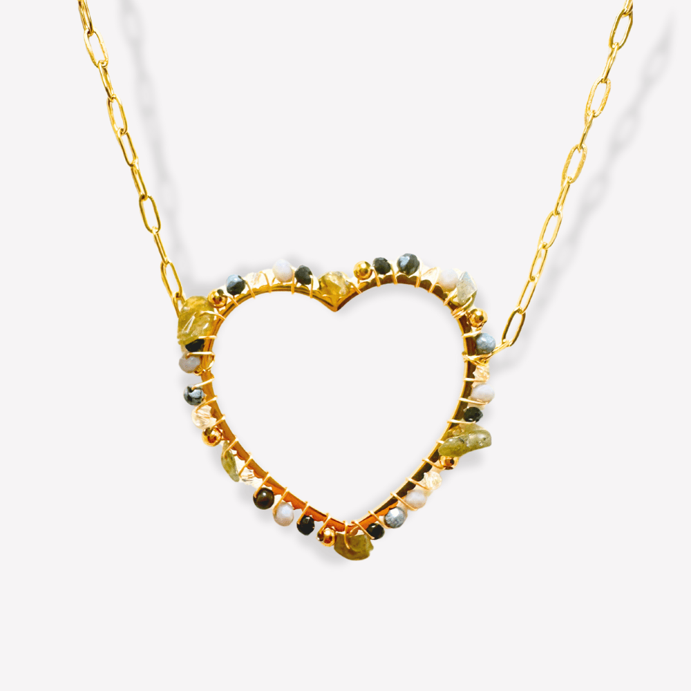 Collier Cœur Sauvage  | Gaou Bijoux