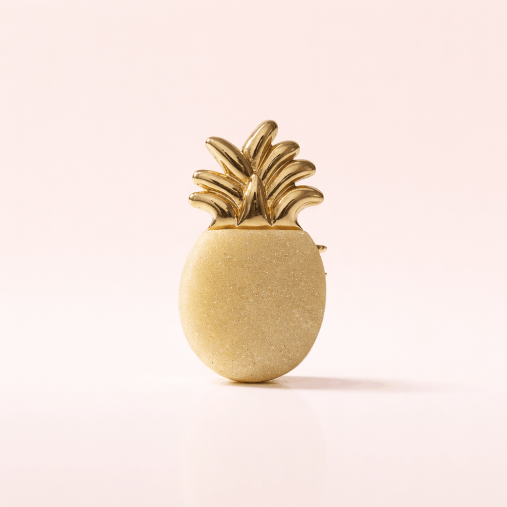 Bague ananas réglable acier inoxydable | Gaou Bijoux