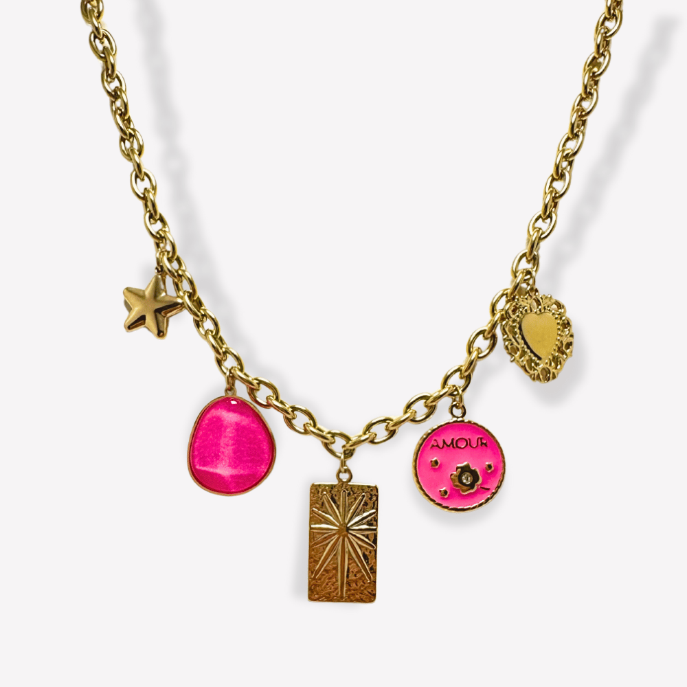 Collier Charms Amour  | Gaou Bijoux
