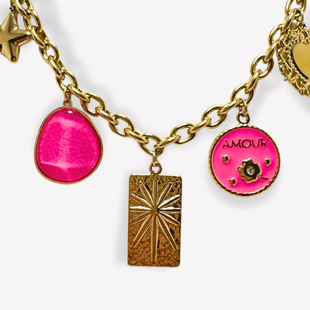 Collier Charms Amour  | Gaou Bijoux