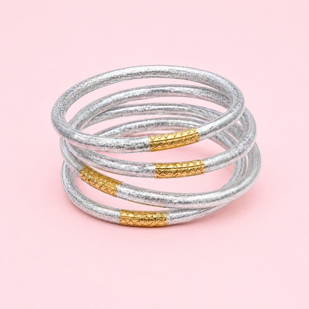 Bracelet Jonc style bouddhiste | Poigné Large | Gaou Bijoux