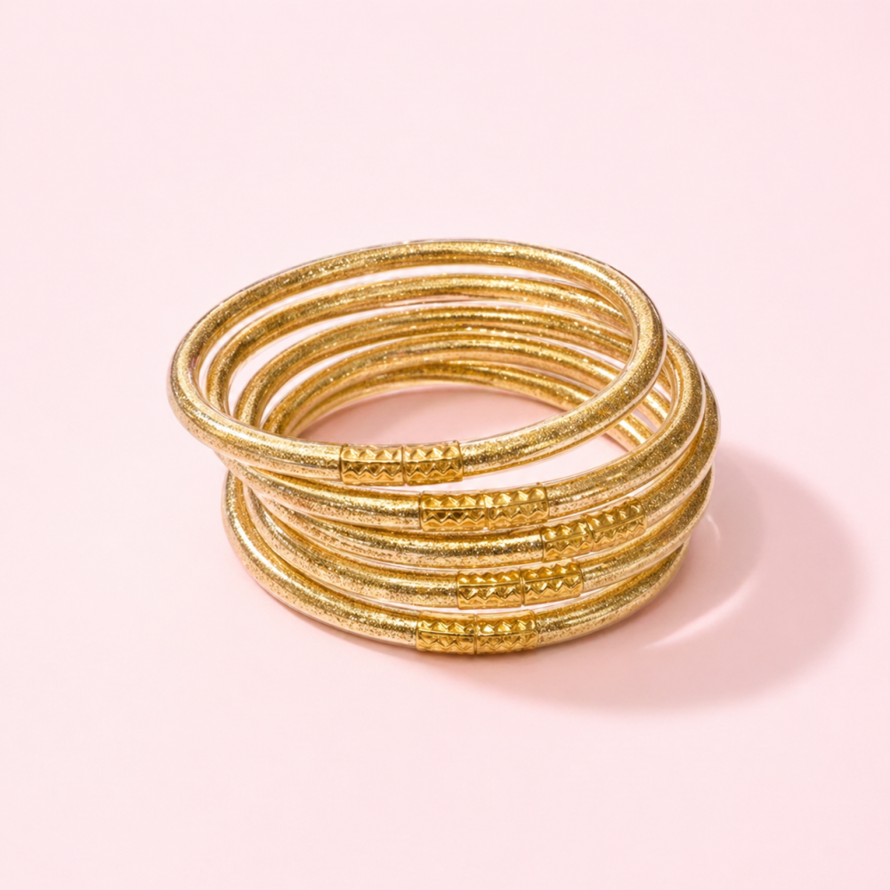 Bracelet Jonc style bouddhiste | Poigné Large | Gaou Bijoux