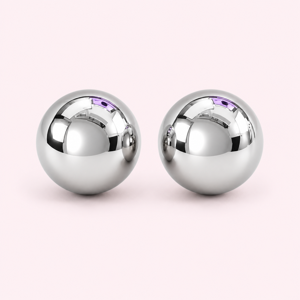 Boucles d oreilles boule acier inoxydable femme | Gaou Bijoux