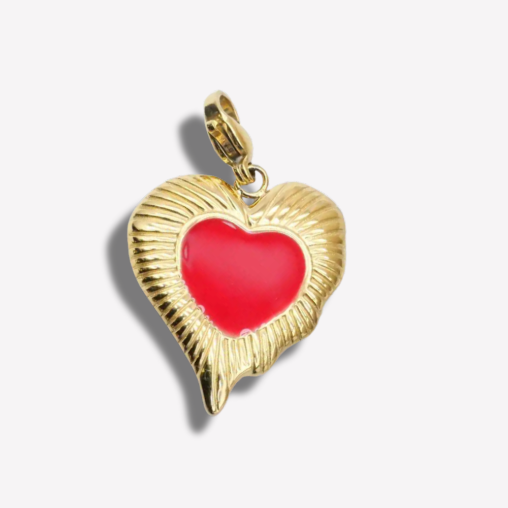 Charm Coeur Rouge  | Gaou Bijoux