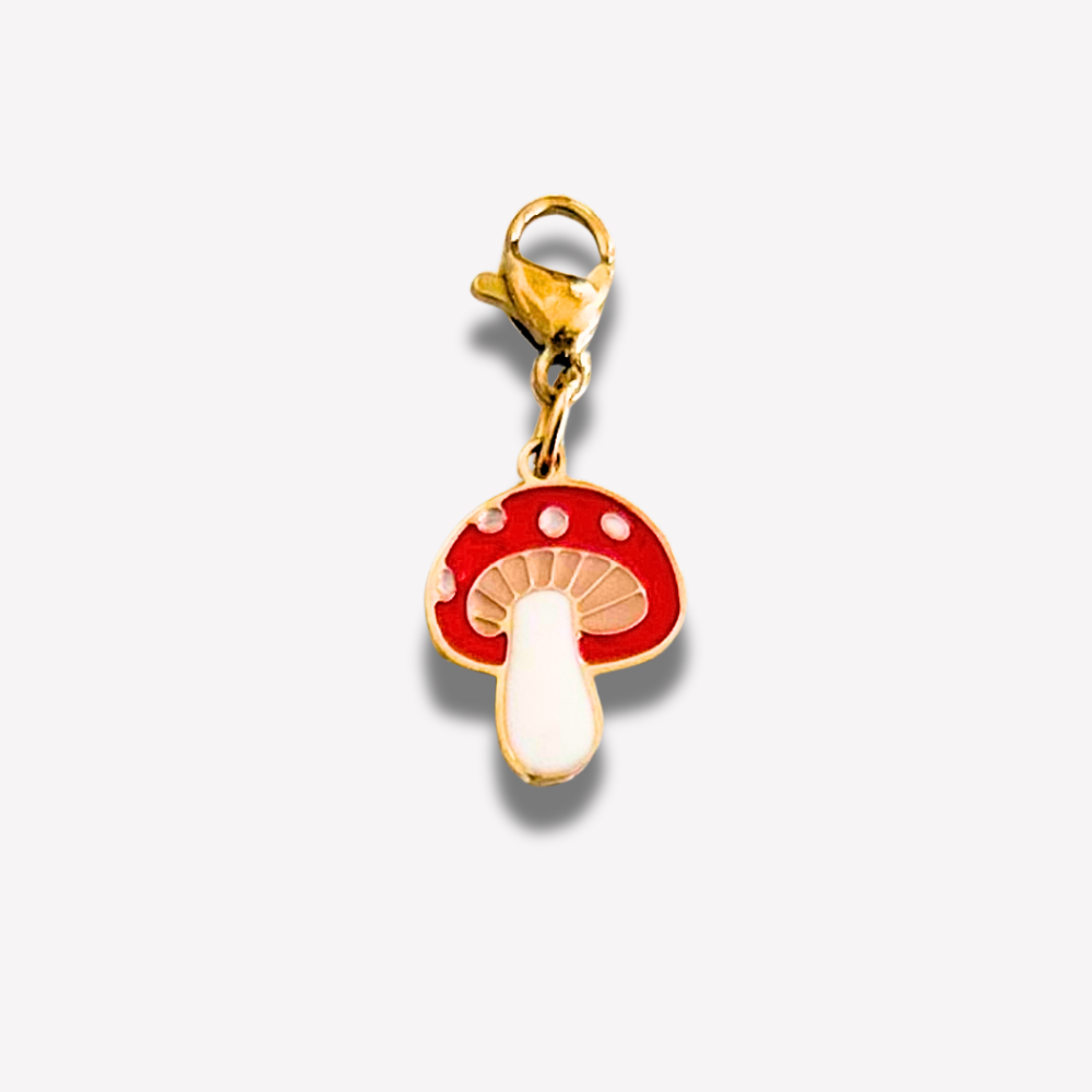 Charm Champignon Plat  | Gaou Bijoux