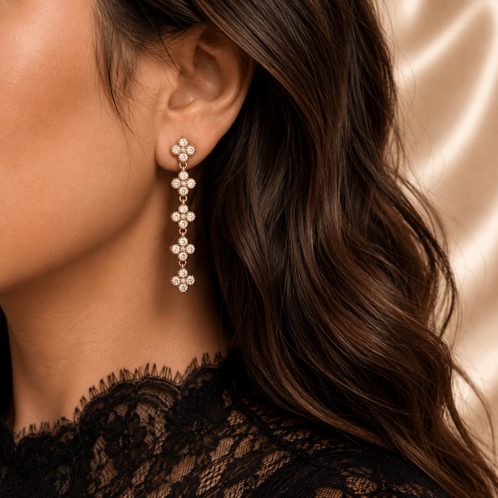 Boucles d’oreilles Princesse acier inoxydable | Gaou Bijoux