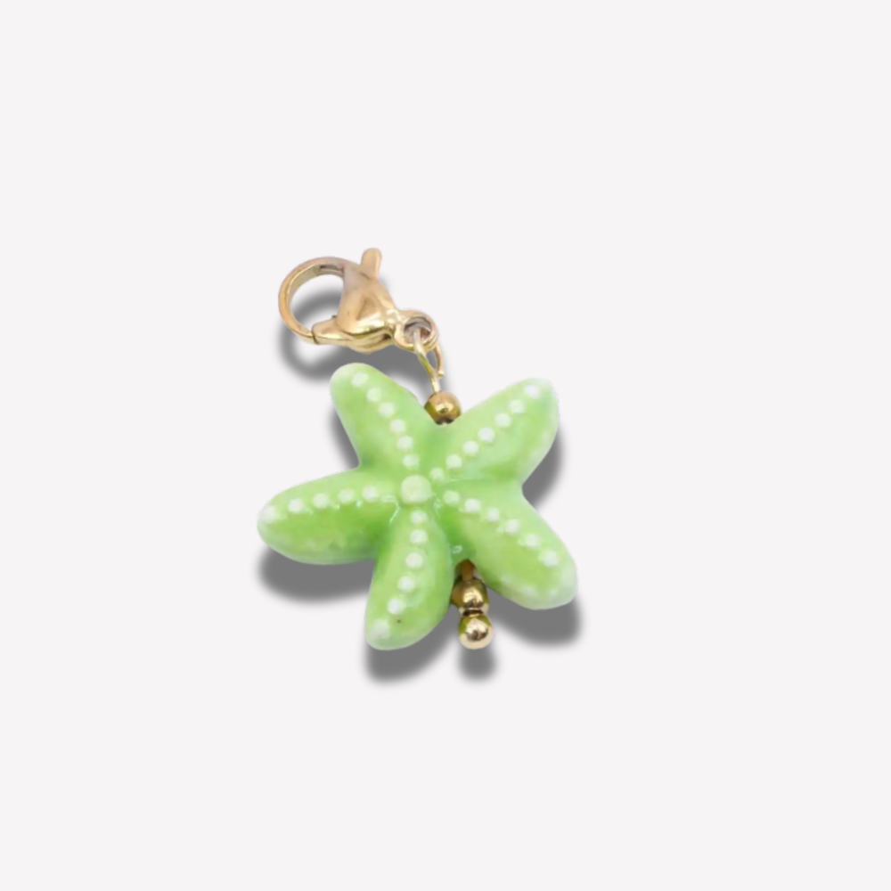 Charm Étoile de Mer Verte  | Gaou Bijoux