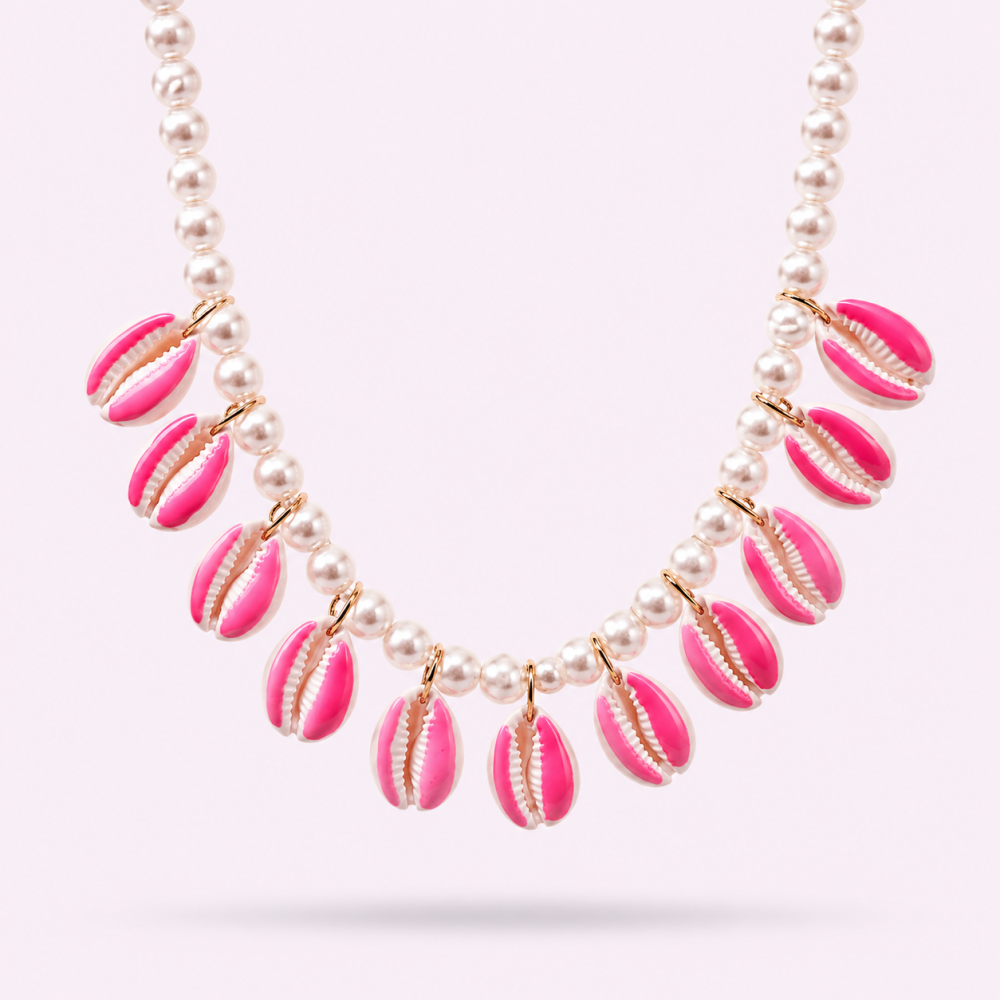 Parure coquillage cauri coloré collier bracelet | Gaou Bijoux