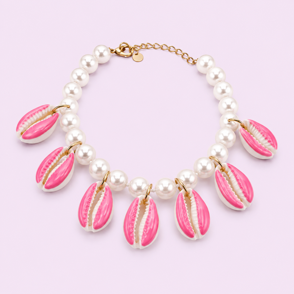 Parure coquillage cauri coloré collier bracelet | Gaou Bijoux