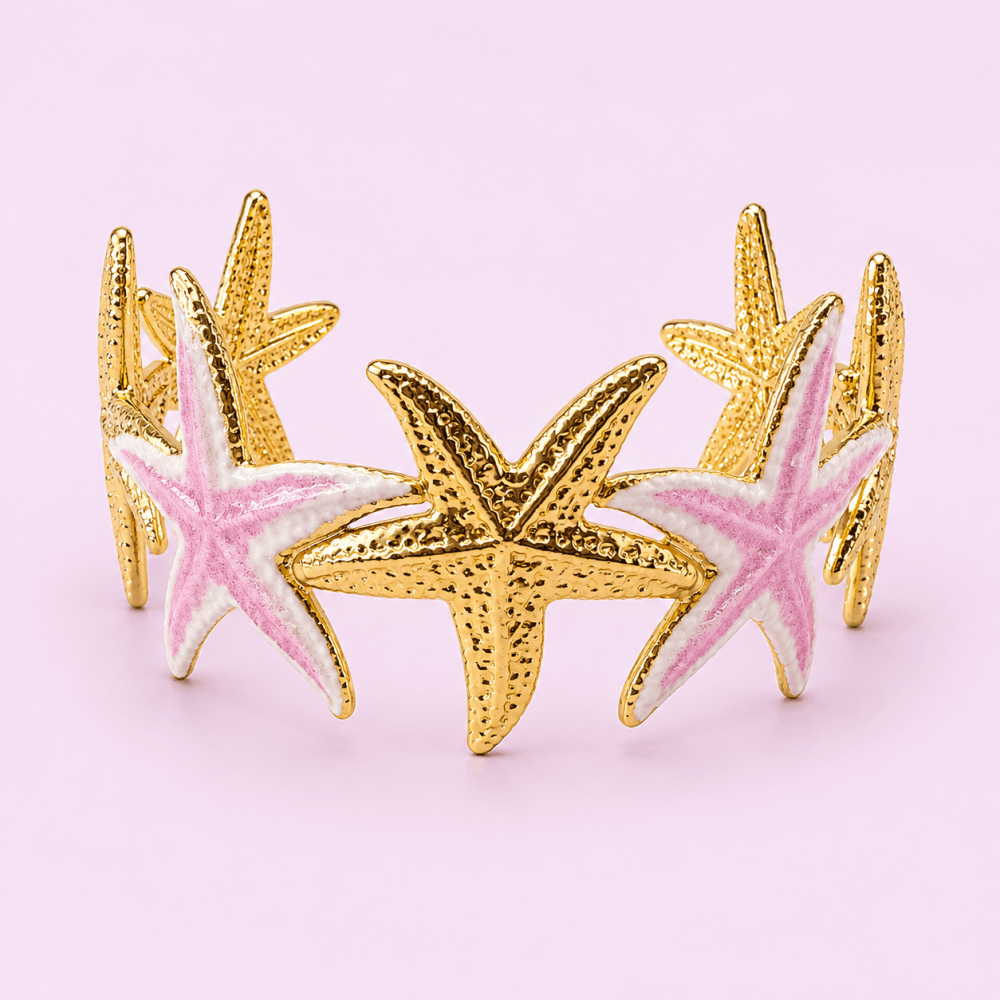 Manchette Étoile de Mer Ajustable | Gaou Bijoux