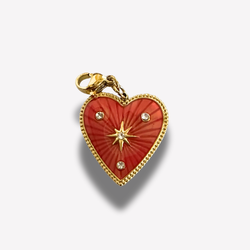 Charm Coeur Étoilé  | Gaou Bijoux