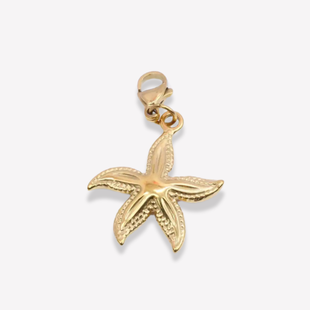 Charm Étoile de Mer Dorée  | Gaou Bijoux