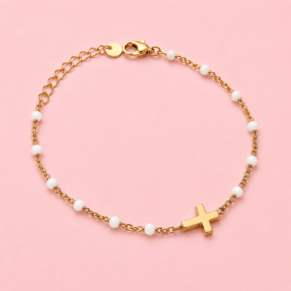 Parure Croix Acier Inoxydable | Gaou Bijoux