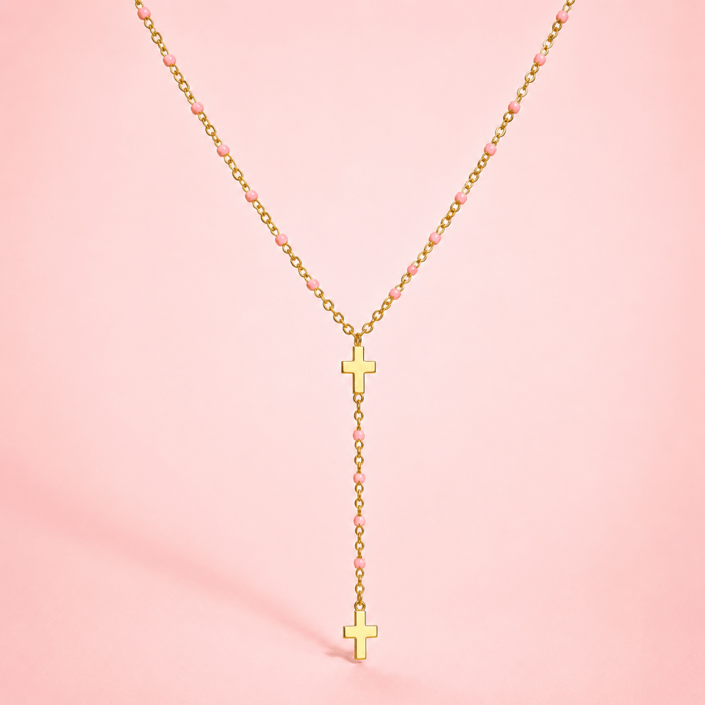 Parure Croix Acier Inoxydable | Gaou Bijoux