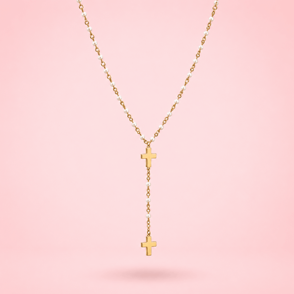 Parure Croix Acier Inoxydable | Gaou Bijoux