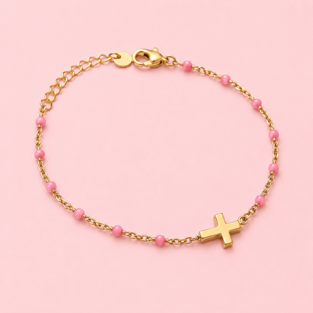 Parure Croix Acier Inoxydable | Gaou Bijoux