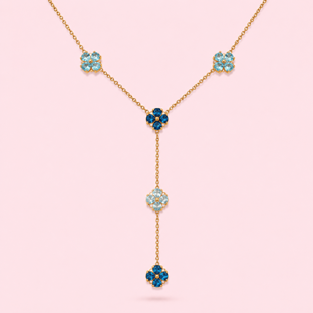 Collier Y Princesse acier inoxydable | Gaou Bijoux