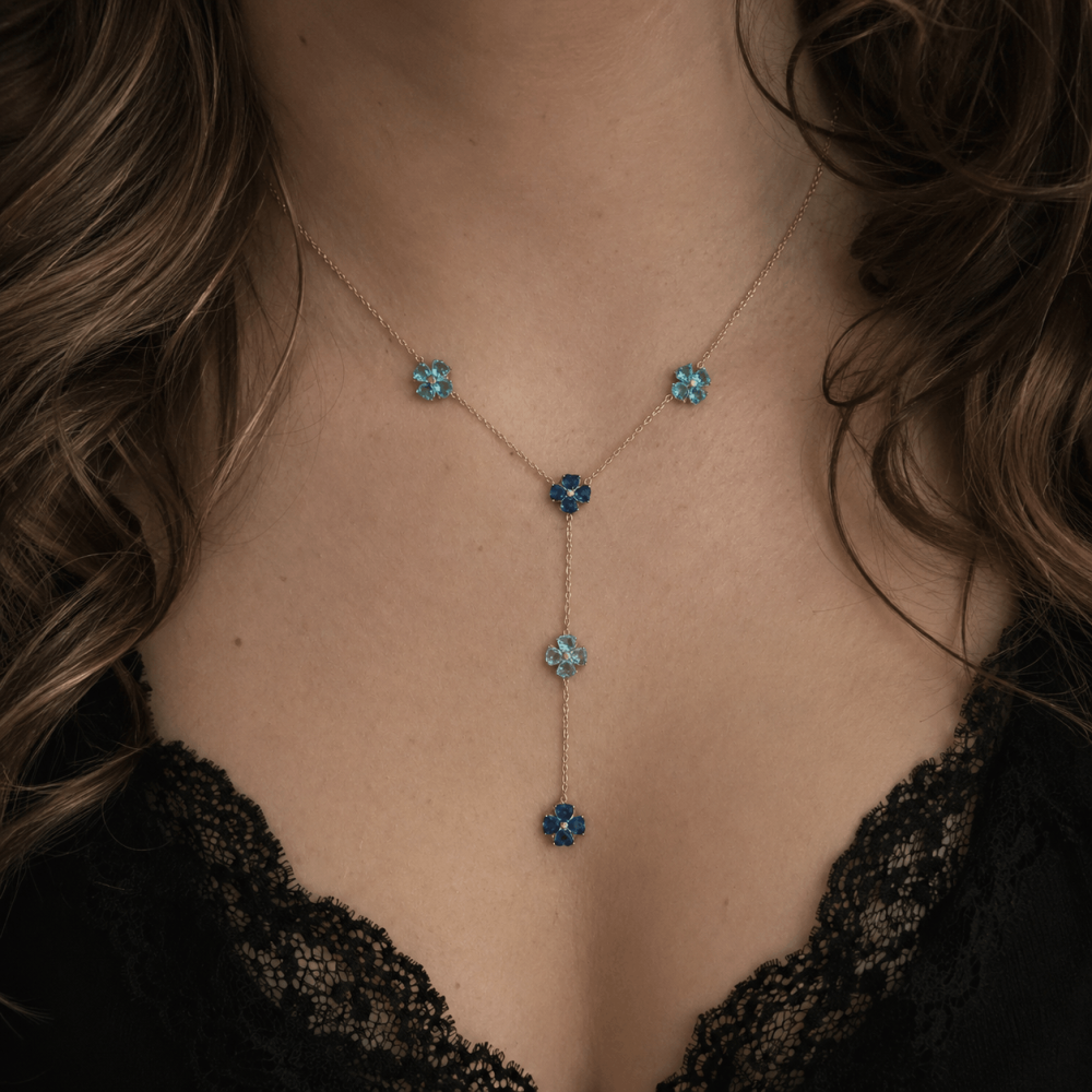 Collier Y Princesse acier inoxydable | Gaou Bijoux