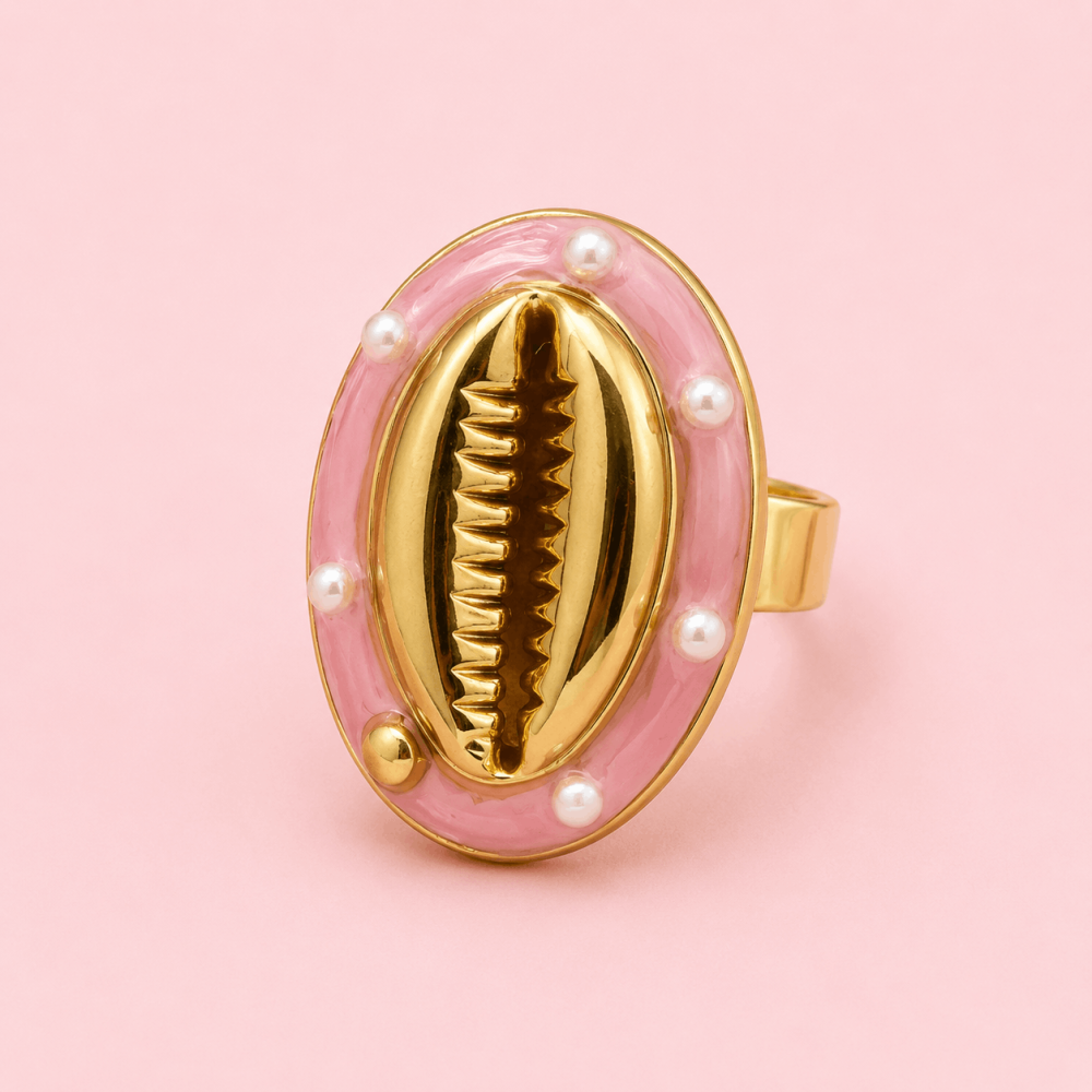 Bague Coquillage Cauri Réglable | Gaou Bijoux