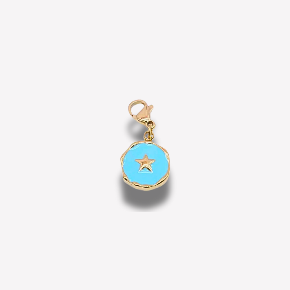 Charm Medaille Etoile  | Gaou Bijoux