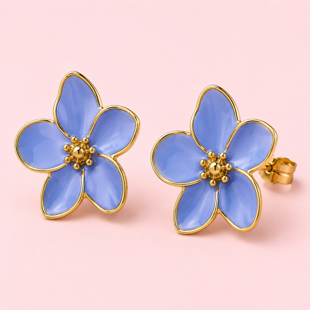 Boucles d'Oreilles Étoile de Mer & Perles | Gaou Bijoux